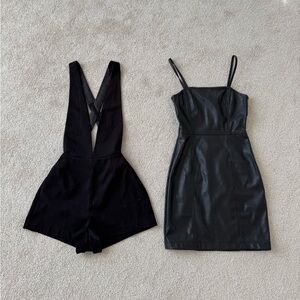 Set of dress and romper